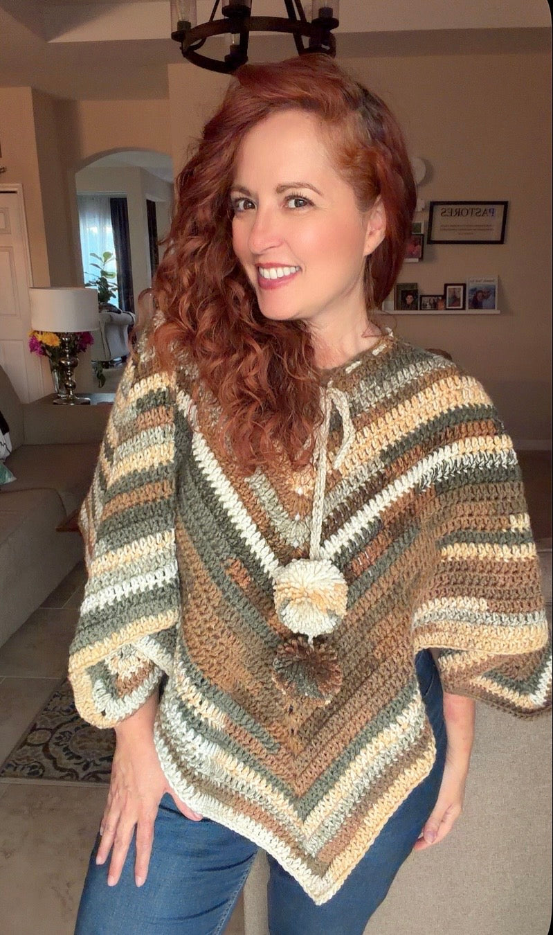 1-Autumn Poncho PATTERN