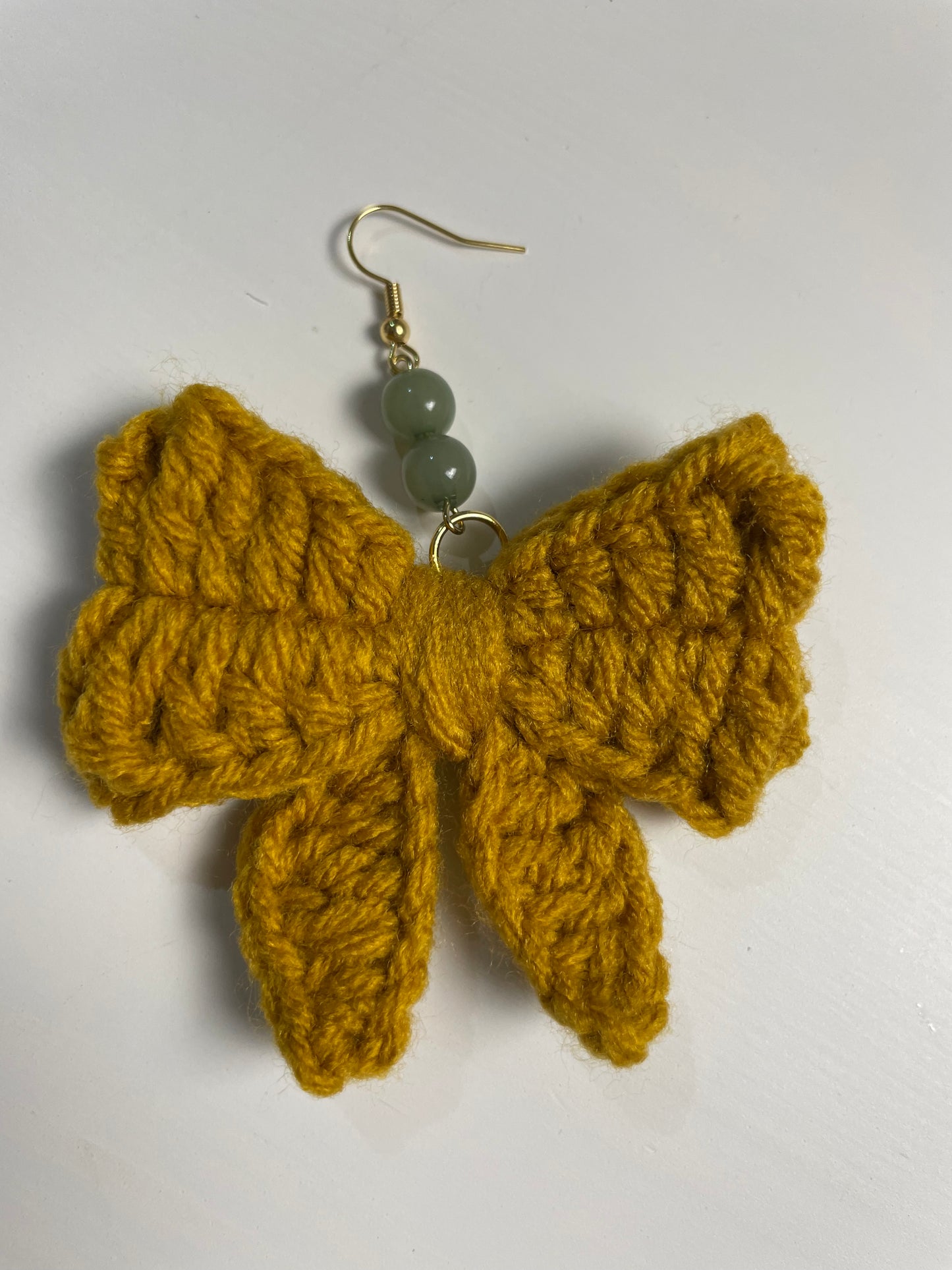 E1-Crochet Bow Earrings