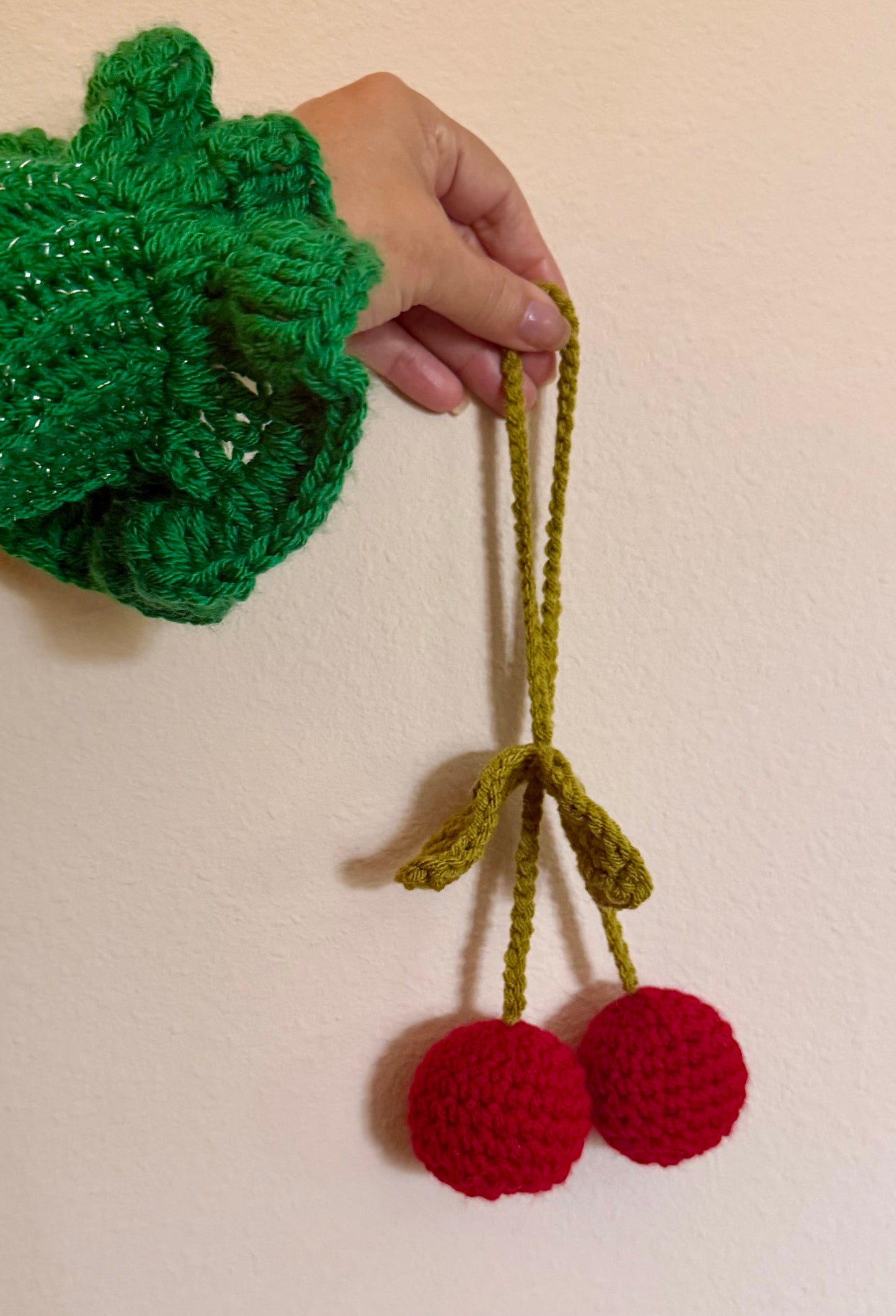 Cherry Bag Charm