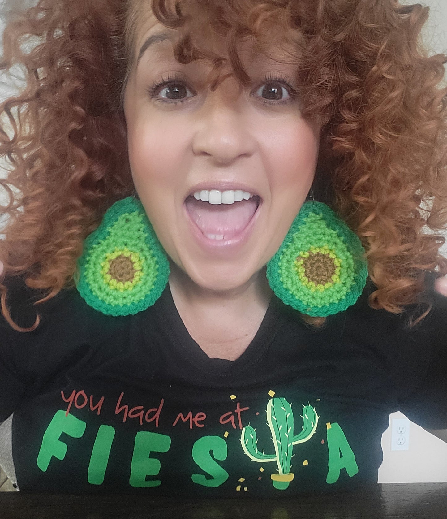 E4-Avocado Earrings