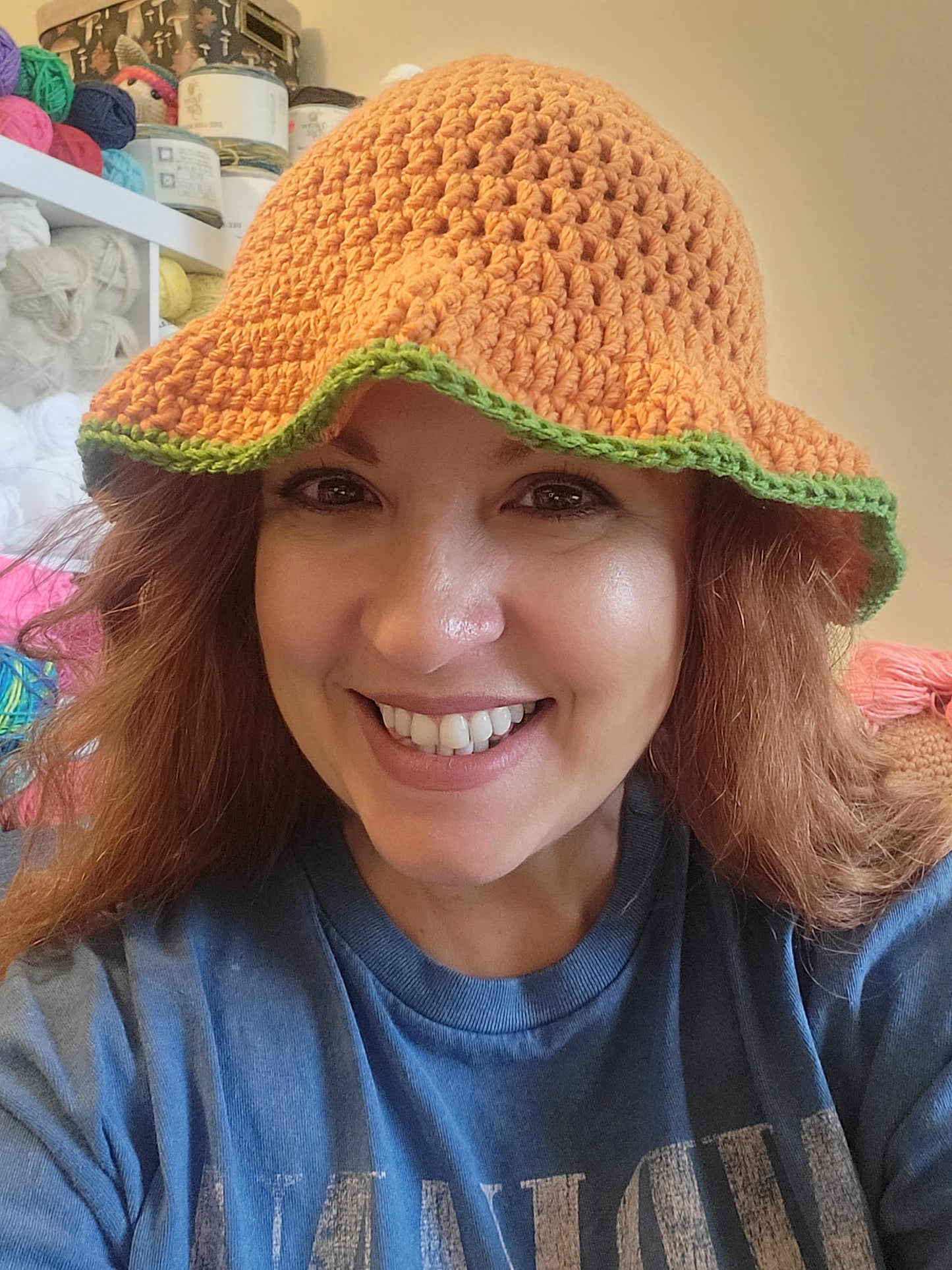 Pumpkin Bucket Hat