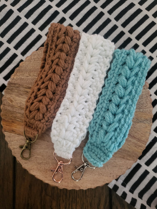 Crochet Key Wristlet