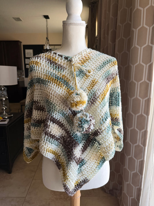A1-Emerald Pine Poncho
