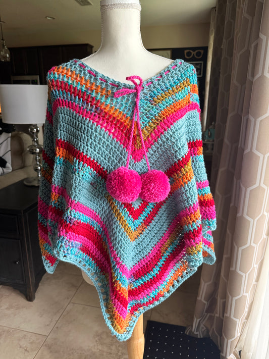 A3-Kaleidoscope Poncho