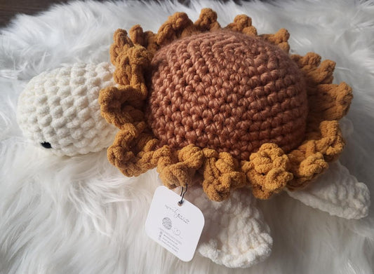 P-Sunflower Turtle Plush