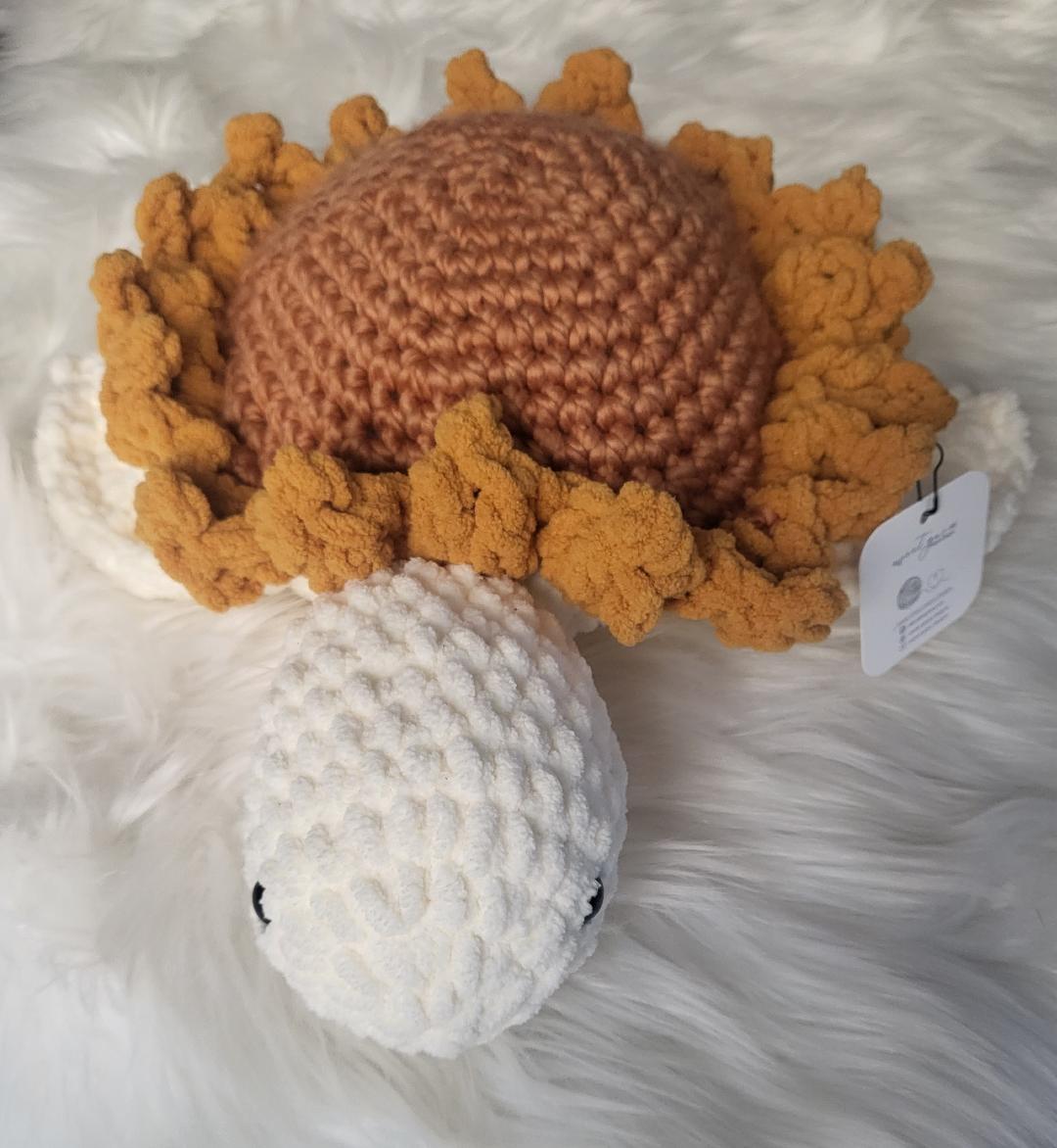 P-Sunflower Turtle Plush